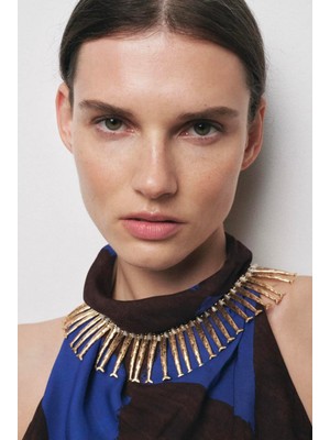 Alice İsstanbul Marka Balıklı Tasma Kolye