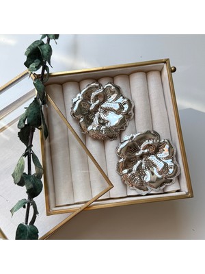 Alice İsstanbul Silver Çiçek Küpe
