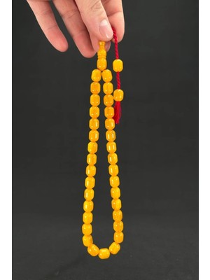 Kapsül 9 x 11 Hareli Bakalit Sıkma Tespih