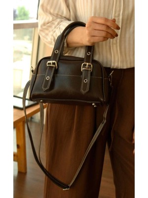 Fiori Kadın Suni Deri El Çantası Omuz Çantası