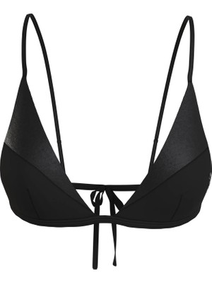 Calvin Klein Kadın Siyah Calvin Klein Trıangle-Rp Kadın Siyah Bikini Üstü