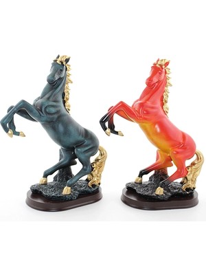 Aksiyon Global Polyester Şahlanmış At Figürü ALK1622 - Lisinya