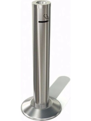 UltraMint Paslanmaz Çelik Metal Küllük, Ayaklı ve Dış Mekan Kullanımı