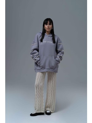 Saw Urbanity Inner Flow Oversize Sweatshirt Kadın Gri