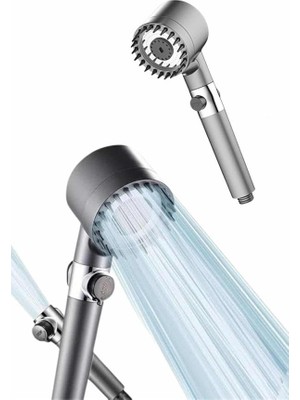 Aksiyon Global Duş Başlığı Profesyonel Masaj Başlıklı 3 Modlu Yeni Nesil Masaj Uçlu Su Tasarruflu - Lisinya