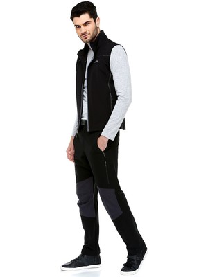 Evolite Point Softshell Erkek Pantolon - Siyah/gri