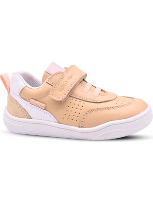 Kids A More Naturis Kız Çocuk Hakiki Deri Barefoot Özellikli Pudra Renk Günlük Ayakkabı