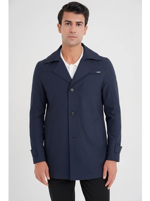 Efor Erkek Slim Fit Lacivert Kaban KA 093