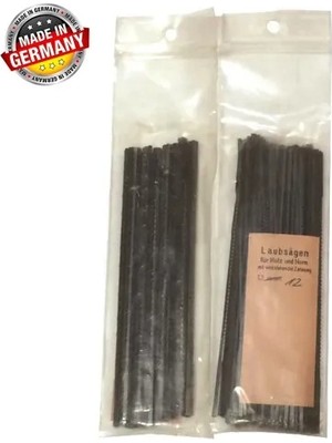 Eco Port Yeşil Düz Ahşap Kıl Testere Ağzı No:5 - 144 Adet