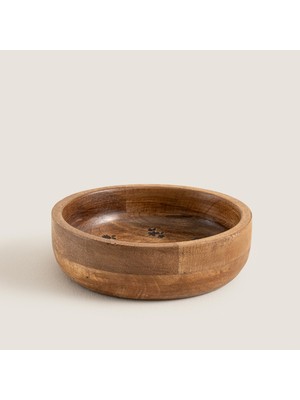 UltraMint Şık ve Dayanıklı 20 cm Doğal Sunum Kasesi, Zarif Sofralar Için Ideal