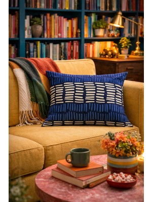 Evdek Çift Tarafı Baskılı Kırlent Kılıfı 6EBD44