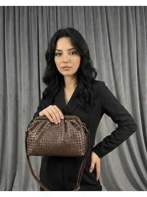 Fiori Kadın Suni Deri El Çantası Omuz Çantası