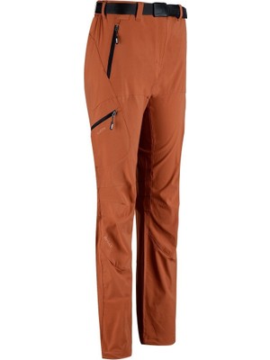 Evolite Relax Kadın Outdoor Pantolon Kiremit Renk Hafif Nefes Alabilir Kumaş ile Trekking İçin İdeal