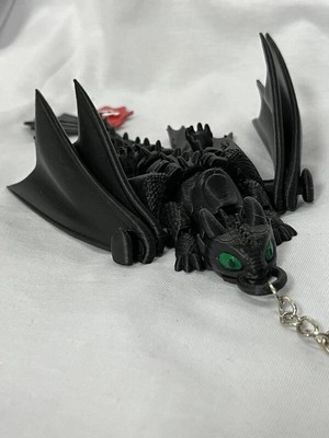 Dükkan Design 3 D Ejderhamı Nasıl Yetiştiririm Dişsiz Anahtarlık