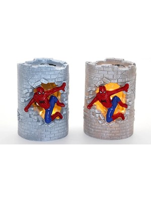 Eco Port Örümcek Adamlı Masa Lambası ALK1613