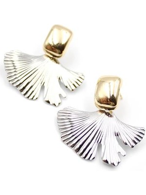 Royaleks Mantar Küpe - Gümüş