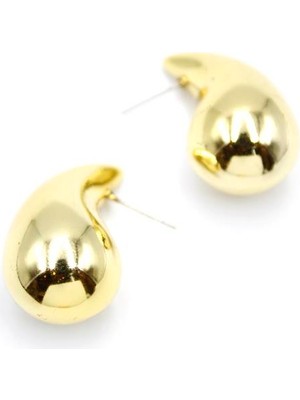 Royaleks Orta Boy Damla Küpe - Altın