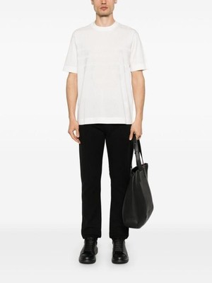 Emporio Armani Erkek Regular Fit Yuvarlak Yaka Pamuklu Kısa Kollu Beyaz1 T-Shirt EM000943 AF10762-F0091