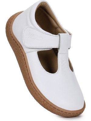 Kiko Kids Lija %100 Deri Günlük Kız Çocuk Babet Ayakkabı