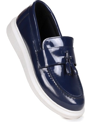 Kiko Kids Tula Rugan Fiyonklu Erkek Çocuk Sünnet Ayakkabı