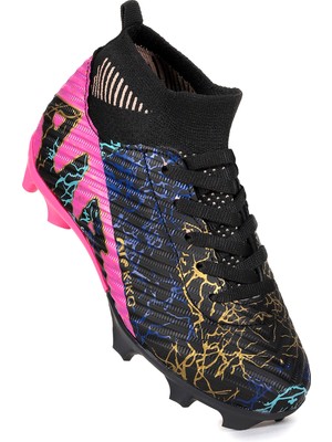 Kiko Kids Roger Boğazlı Krampon Çim Saha Erkek Çocuk Futbol Ayakkabı