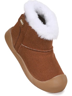 Kiko Kids Liplan Cırtlı Termo Taban Kız Bebek Bot Ayakkabı