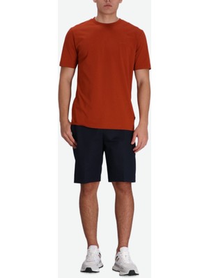 Boss Erkek Regular Fit Kısa Kollu Düz Bisiklet Yaka Koyu Kırmızı T-Shirt 50468347-806