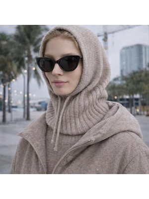 Wearflawless Trend Balaklava, Örme Triko Balaclava