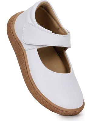 Kiko Kids Lida %100 Deri Günlük Kız Çocuk Babet Ayakkabı