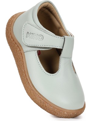 Kiko Kids Lija %100 Deri Günlük Kız Bebek Babet Ayakkabı