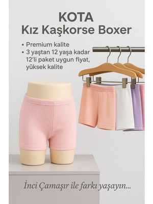Kota 3418 Kaşkorse Likralı Kız Boxer