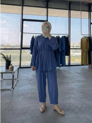 Miostil Paça Pensli Takım-Indigo