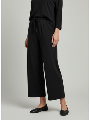 Miostil Cepli Ip Detay Pantolon-Siyah