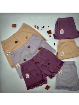Kota 5022-2 Kaşkorse Dantelli Kadın Boxer