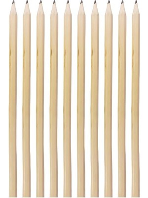 Storemax Naturel Altıgen Kurşun Kalem Seti, 10 Adet