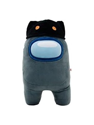 Storemax Yume Among Us Kedi Şapkalı Siyah Pelüş Figür 30 cm Toys