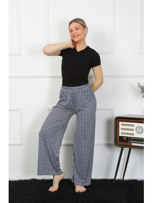 Veralya Moda Kadın Bol Paça Penye Alt Üst Takım