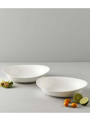 UltraMint Çiftli 29CM Oval Salata Kasesi, Şık ve Kullanışlı Tasarım
