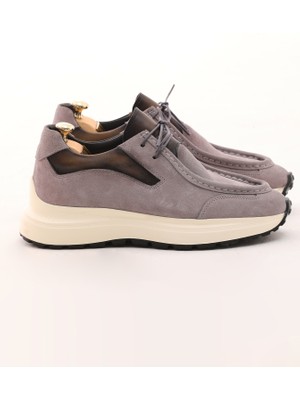 Faruk Balkanas Ikon Model Hakiki Süet Deri Casual Sneakers Ayakkabı