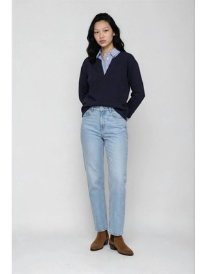 Cemo Gömlek Detaylı Ikili Görünümlü Sweatshirt