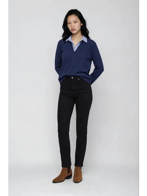 Cemo Gömlek Detaylı Ikili Görünümlü Sweatshirt