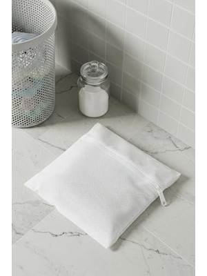 Storemax Paris Çorap Yıkama Filesi Torbası 20X18 cm Ayakkabı Terlik Yıkama Filesi