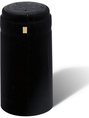 UltraMint 500 Adet Siyah Kapşon Şarap Şişesi Kapatma 30,5X60 mm