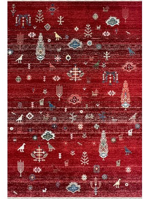 Woolen Halı Antique 8851 Bordo