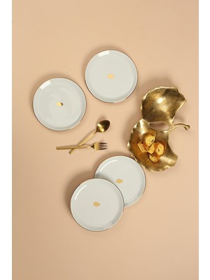 UltraMint Renkli 4'lü Pasta Seti, 17CM, Şık ve Kullanışlı Tasarım