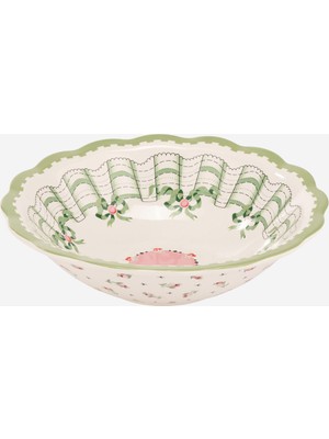 UltraMint Yeşil Porselen Kase 20 Cm, Şık ve Elegant Tasarım
