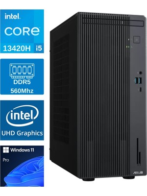 Asus Expertcenter P500MV Intel Core I5-13420H 24GB Ddr5 1tb SSD WIN11PRO Minitower Masaüstü Bilgisayar WP500MVI513428512B0DGNS07