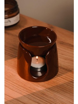 Love Bundles Bordo Özel Tasarım Seramik El Yapımı Buhurdanlık