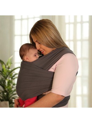 Kycbaby Esnek Wrap Sling %100 Pamuk Cpcs Sertifikalı Bebek Taşıma Şalı