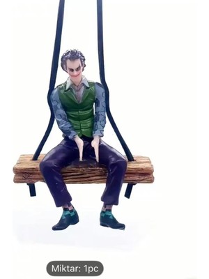 Zigver Joker Araba Kolye Araba Dikiz Aynası Karikatür Charm Figür